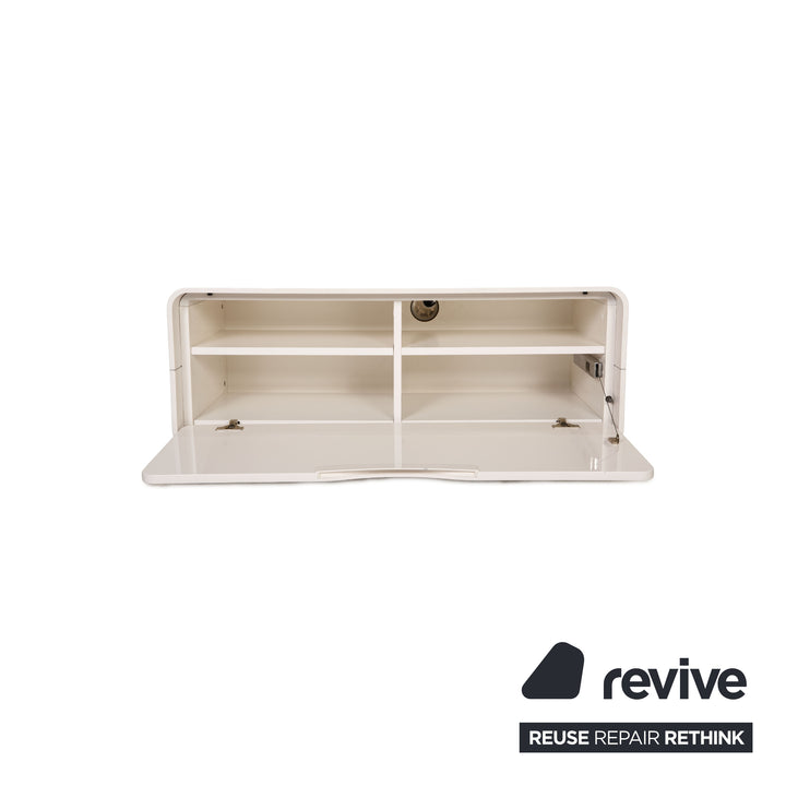ligne roset Holz Sideboard Garnitur Weiß