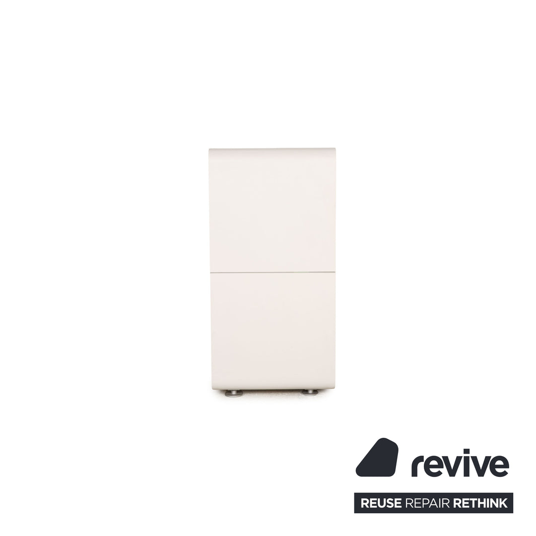 ligne roset wooden sideboard white