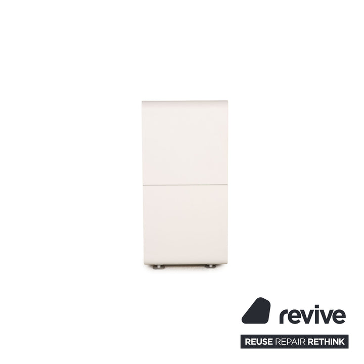 ligne roset wooden sideboard white