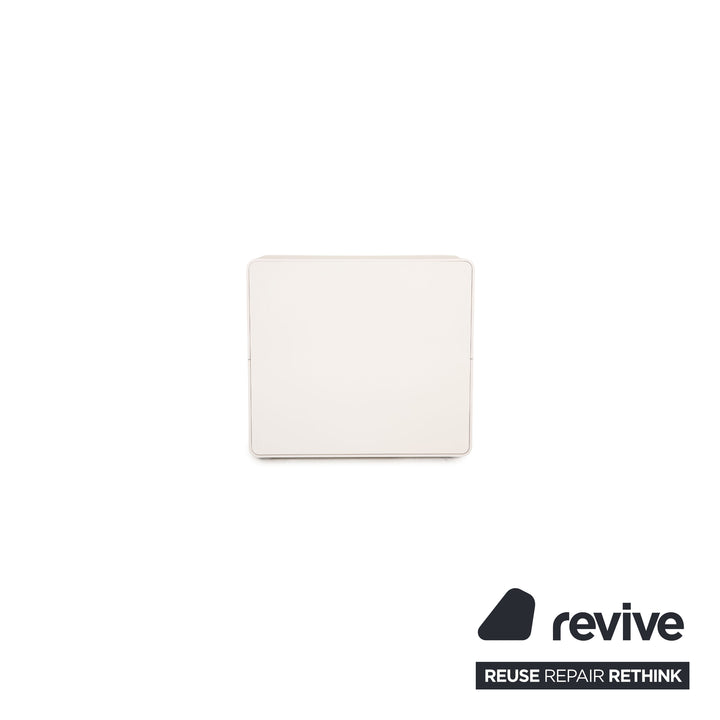 ligne roset wooden sideboard white