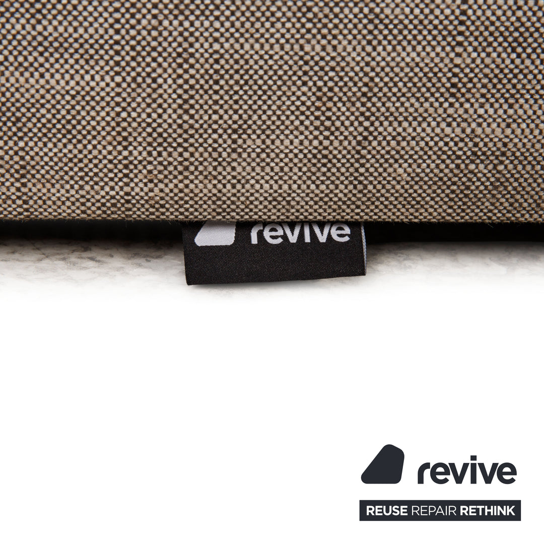 Ligne Roset Mostra Fabric Sofa Gray Two Seater Sleep Function