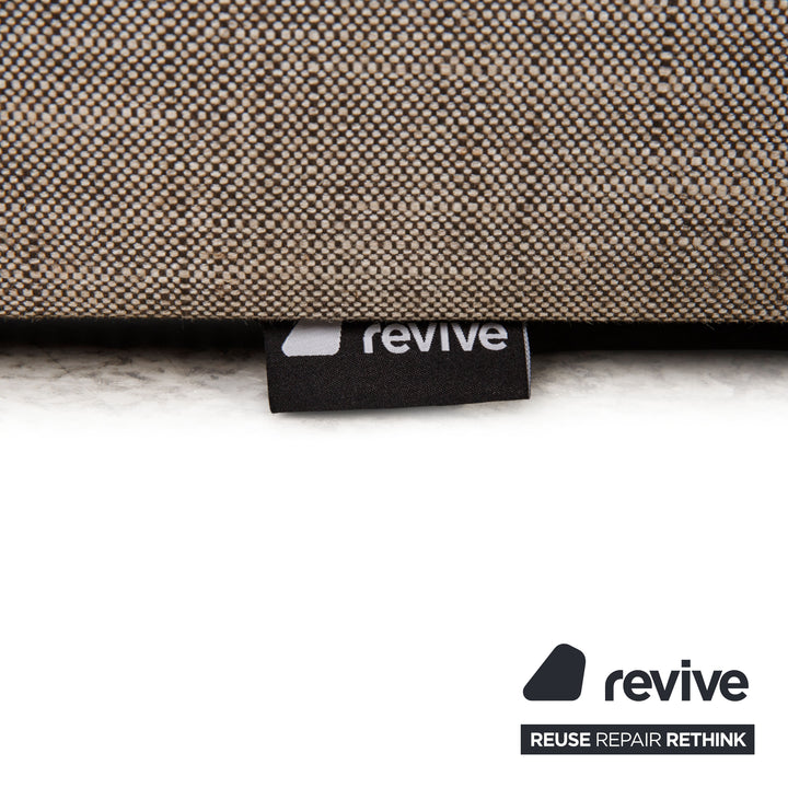 Ligne Roset Mostra Fabric Sofa Gray Two Seater Sleep Function