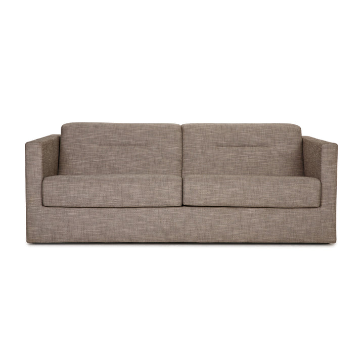 Ligne Roset Mostra Fabric Sofa Gray Two Seater Sleep Function