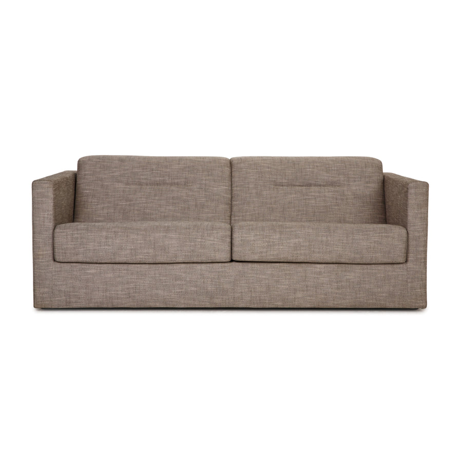 Ligne Roset Mostra Fabric Sofa Gray Two Seater Sleep Function
