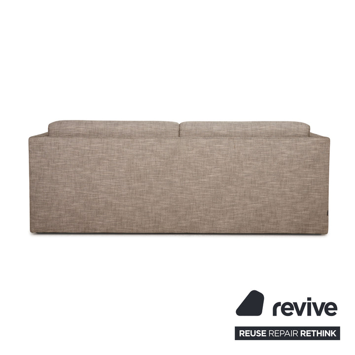 Ligne Roset Mostra Fabric Sofa Gray Two Seater Sleep Function