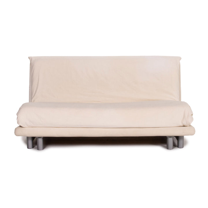 ligne roset Multy cream fabric sofa bed three-seater sleep function couch #13461
