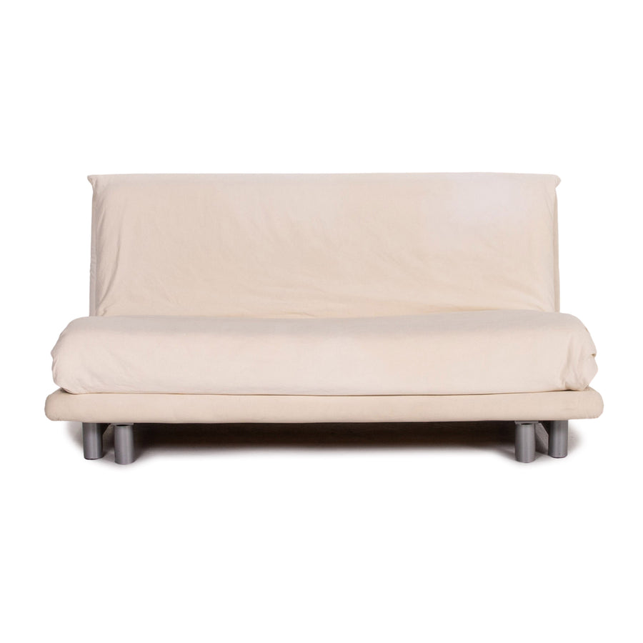 ligne roset Multy cream fabric sofa bed three-seater sleep function couch #13461
