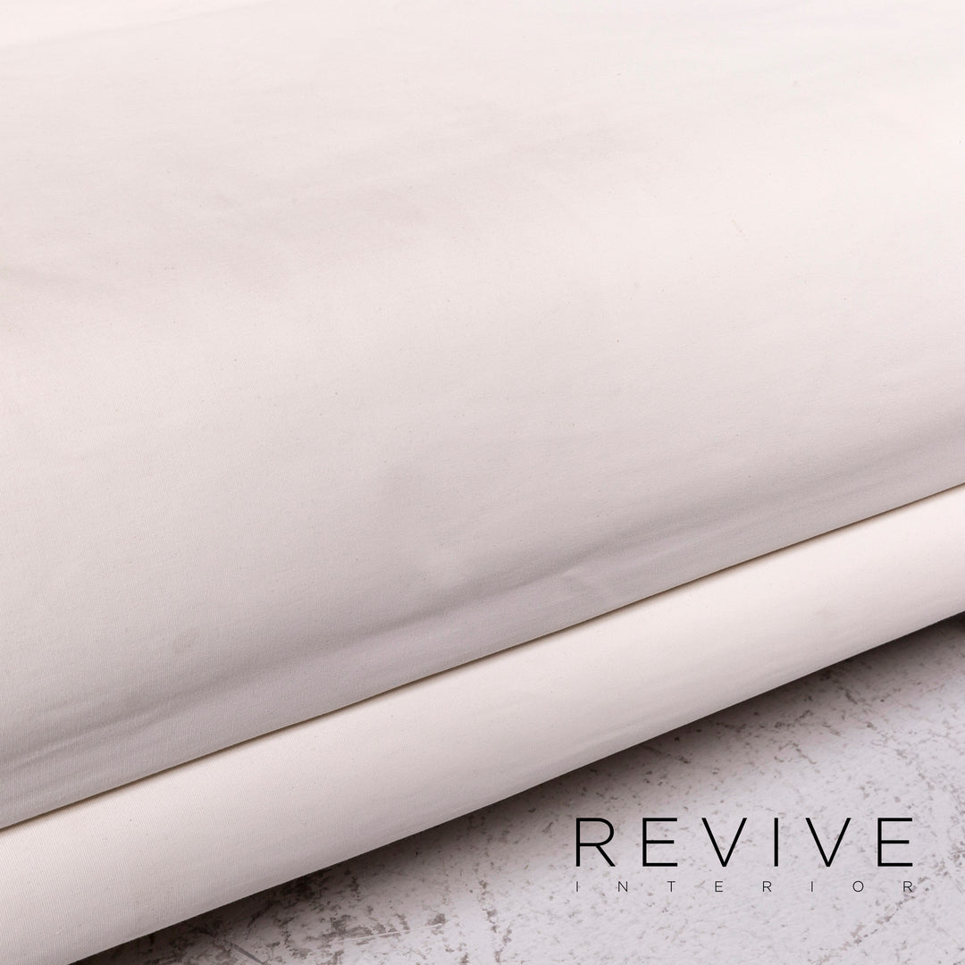 ligne roset Multy Designer Fabric Sofa White Three Seater Sofa Bed #9180