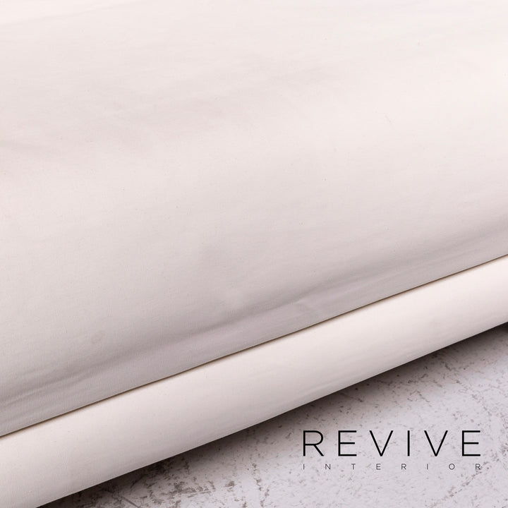 ligne roset Multy Designer Fabric Sofa White Three Seater Sofa Bed #9180