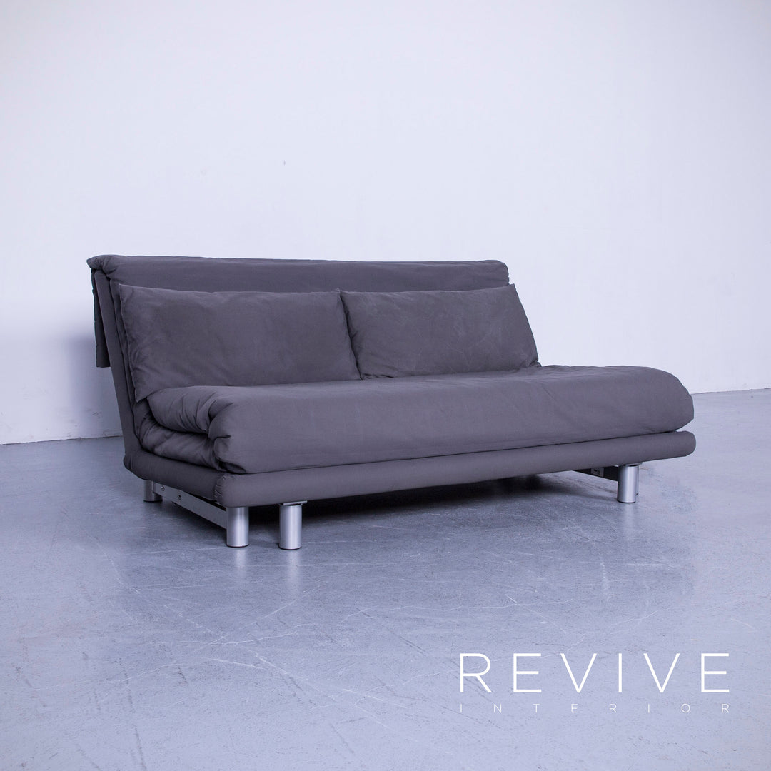 Ligne Roset Multy Sofa Bed Fabric Gray Three Seater Couch Feature #5734