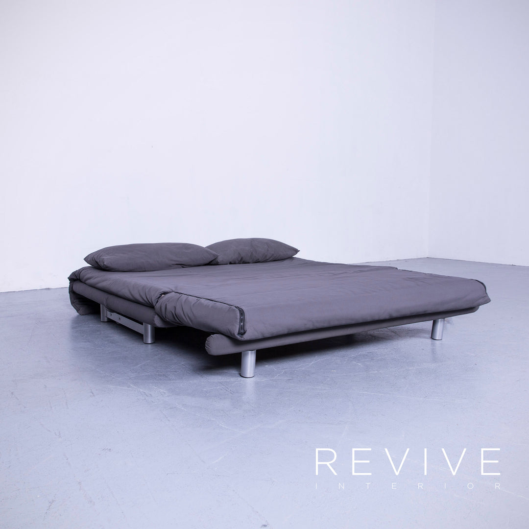 Ligne Roset Multy Sofa Bed Fabric Gray Three Seater Couch Feature #5734