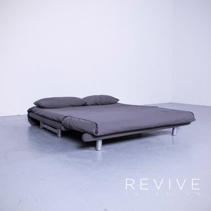 Ligne Roset Multy Sofa Bed Fabric Gray Three Seater Couch Feature #5734