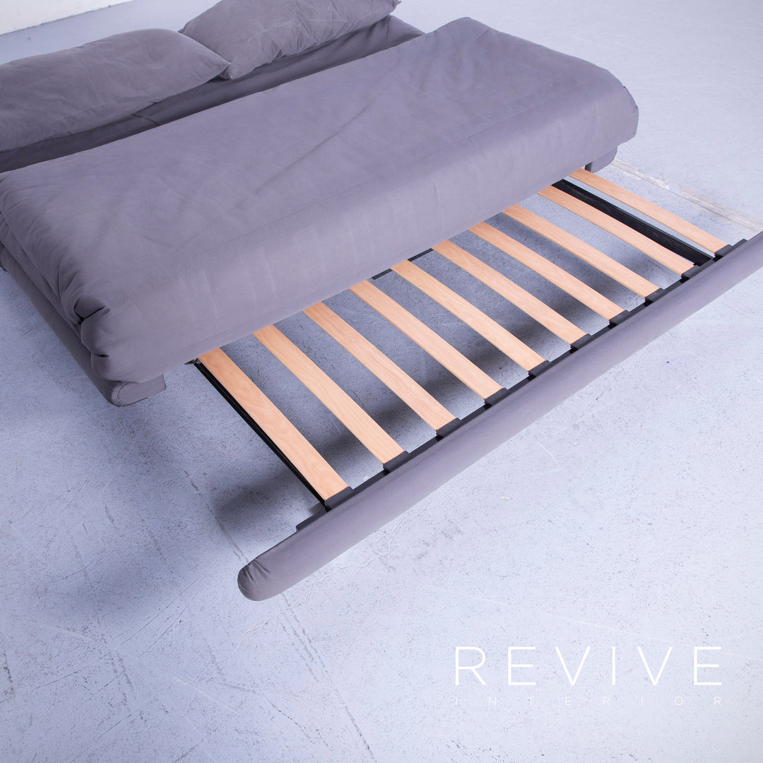 Ligne Roset Multy Sofa Bed Fabric Gray Three Seater Couch Feature #5734