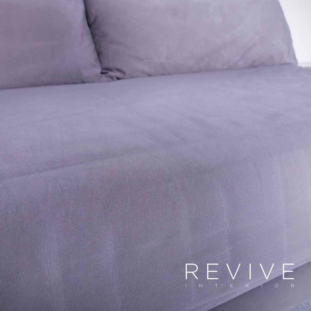 Ligne Roset Multy Sofa Bed Fabric Gray Three Seater Couch Feature #5734