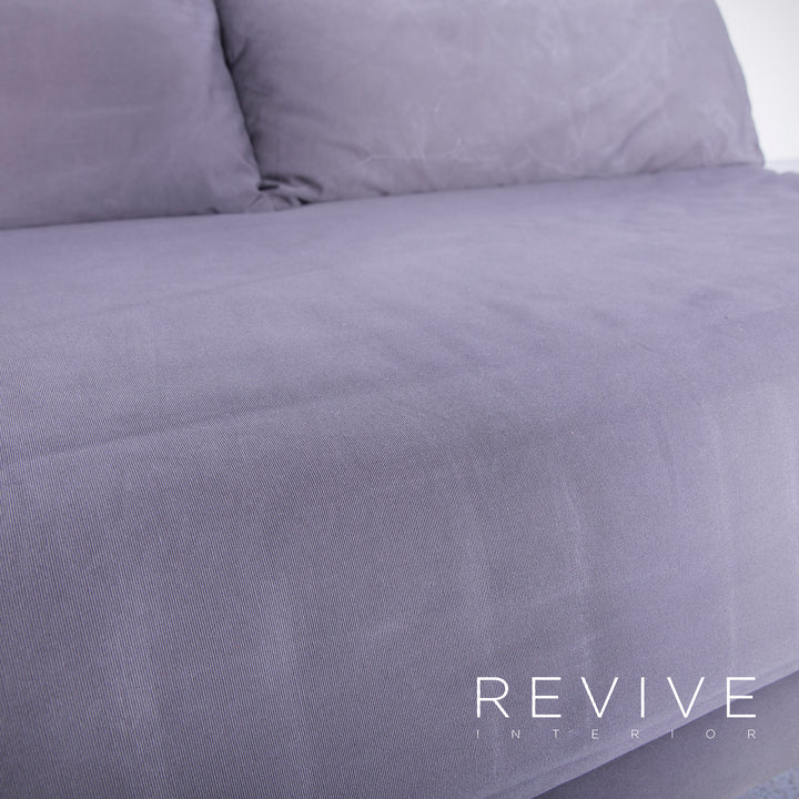 Ligne Roset Multy Sofa Bed Fabric Gray Three Seater Couch Feature #5734