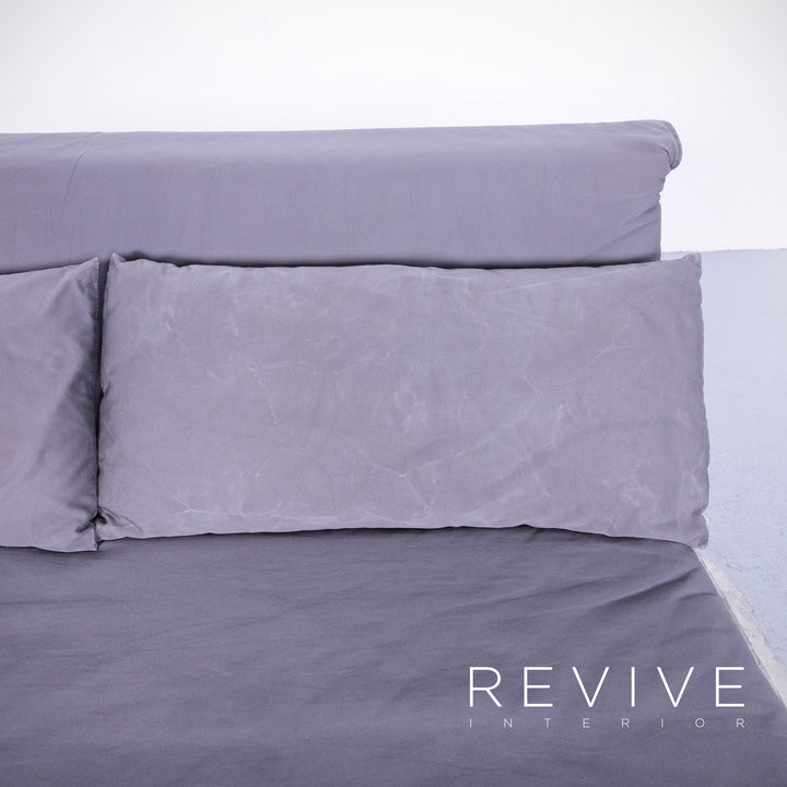 Ligne Roset Multy Sofa Bed Fabric Gray Three Seater Couch Feature #5734