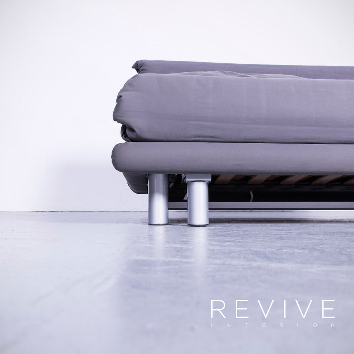 Ligne Roset Multy Sofa Bed Fabric Gray Three Seater Couch Feature #5734