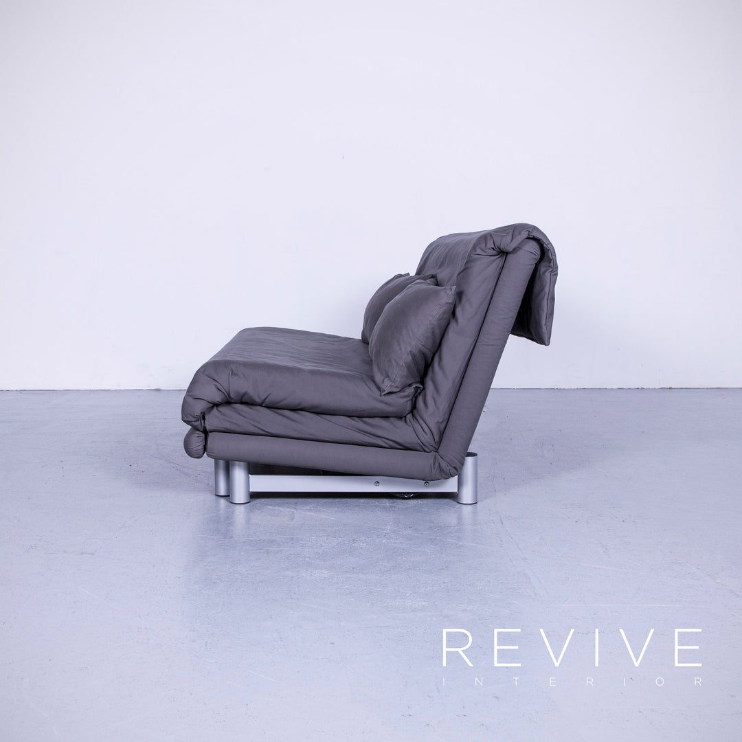 Ligne Roset Multy Sofa Bed Fabric Gray Three Seater Couch Feature #5734