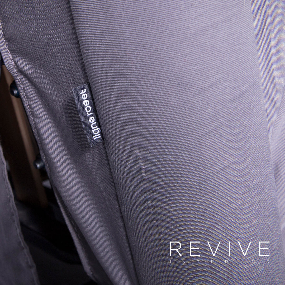 Ligne Roset Multy Sofa Bed Fabric Gray Three Seater Couch Feature #5734