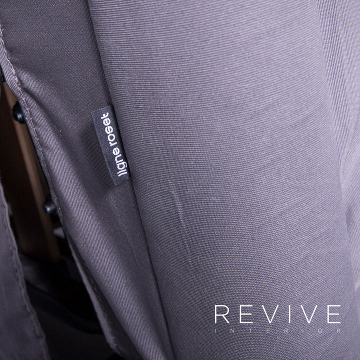 Ligne Roset Multy Sofa Bed Fabric Gray Three Seater Couch Feature #5734