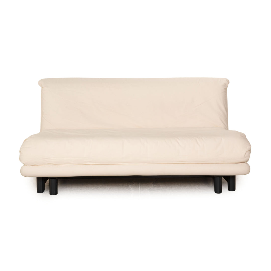 ligne roset Multy fabric three seater cream manual function sofa bed sofa couch