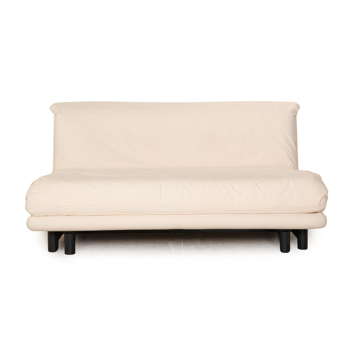 ligne roset Multy fabric three seater cream manual function sofa bed sofa couch