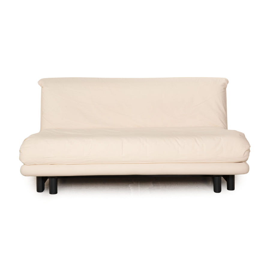 ligne roset Multy fabric three seater cream manual function sofa bed sofa couch