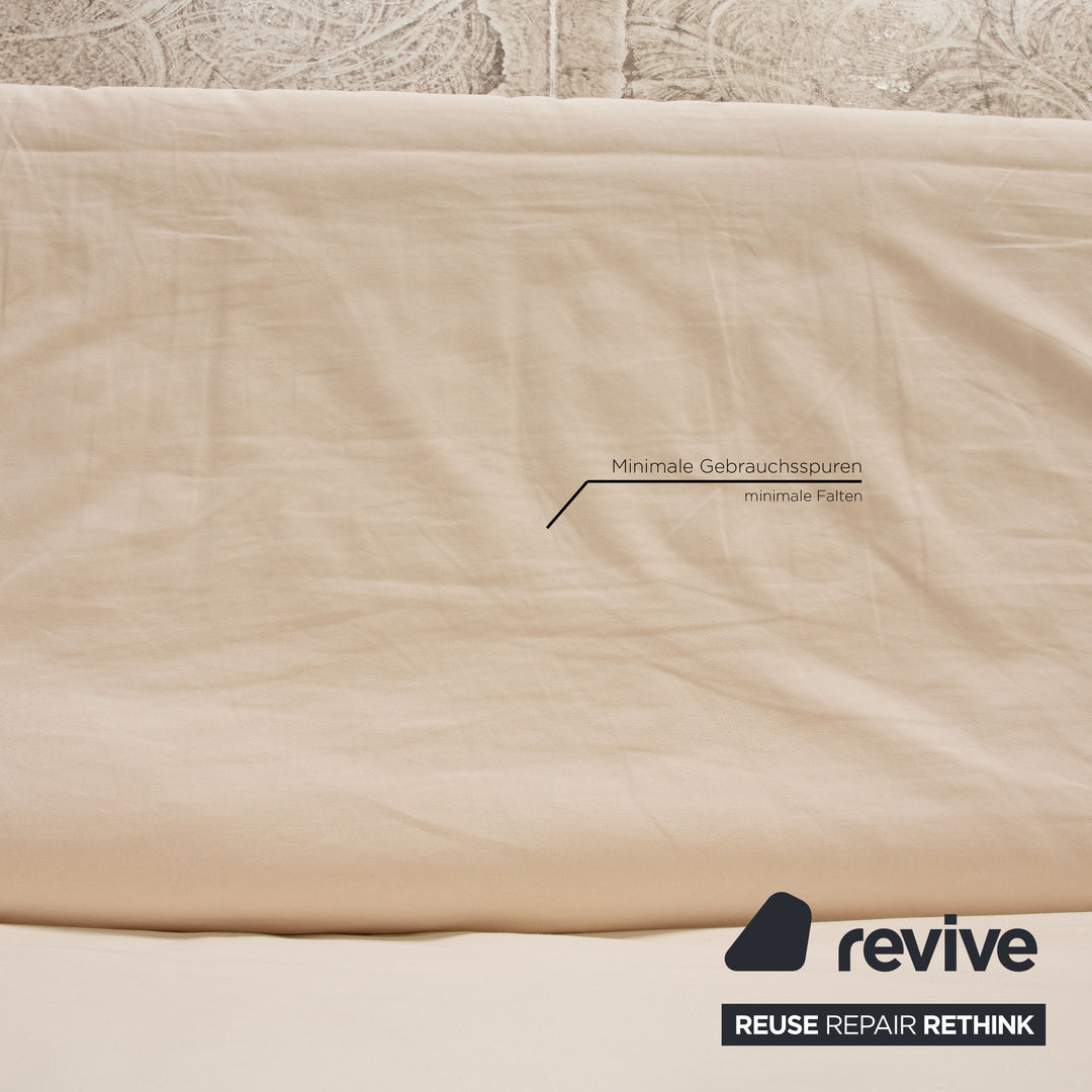 ligne roset Multy fabric three seater cream manual function sofa bed sofa couch