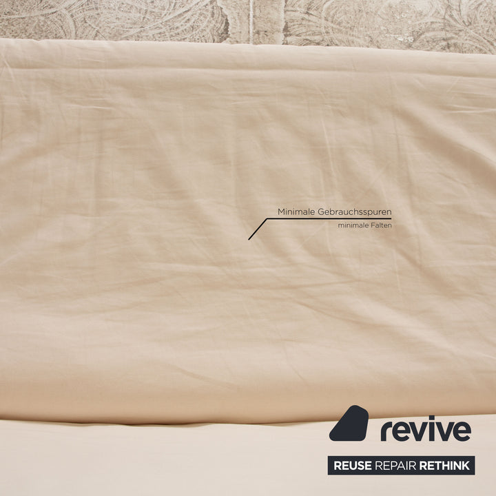 ligne roset Multy fabric three seater cream manual function sofa bed sofa couch