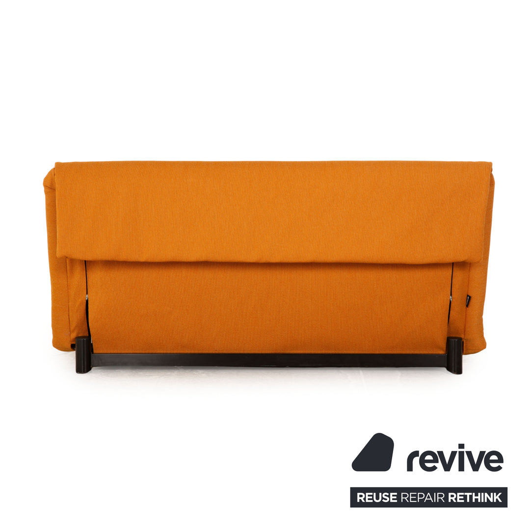 ligne roset Multy fabric three-seater orange sleep function sofa couch sofa bed new cover