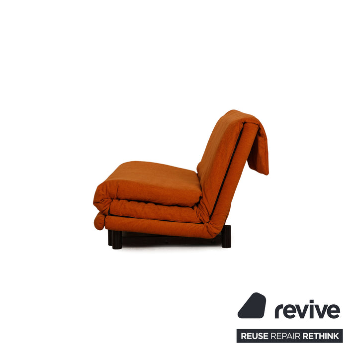 ligne roset Multy fabric three-seater orange sofa sofa bed couch new cover