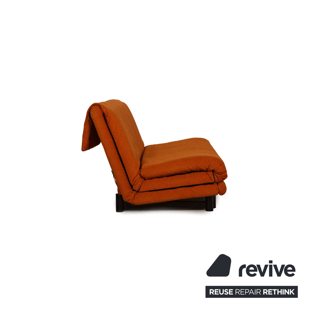 ligne roset Multy fabric three-seater orange sofa sofa bed couch new cover