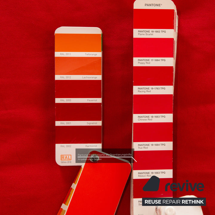 ligne roset Multy fabric three-seater red sofa couch manual function sleep function