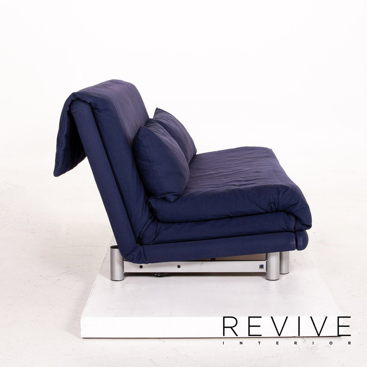 ligne roset Multy fabric sofa bed blue three-seater function sleeping function sofa couch #14545