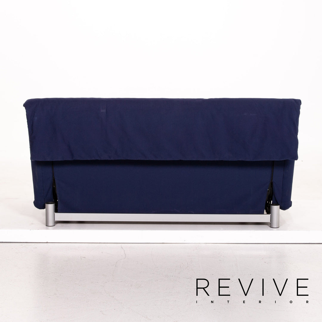 ligne roset Multy fabric sofa bed blue three-seater function sleeping function sofa couch #14545
