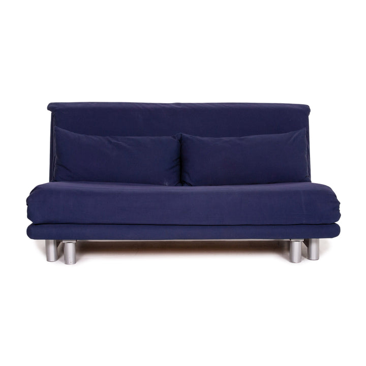 ligne roset Multy fabric sofa bed blue three-seater function sleeping function sofa couch #14545