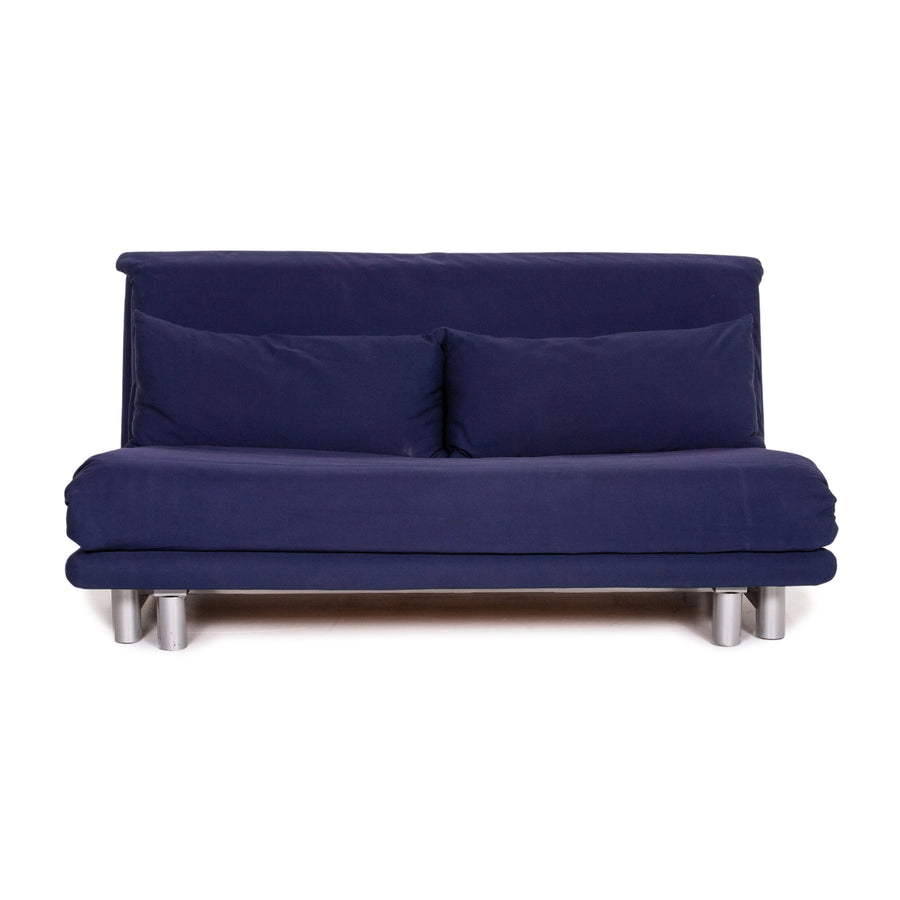 ligne roset Multy fabric sofa bed blue three-seater function sleeping function sofa couch #14545