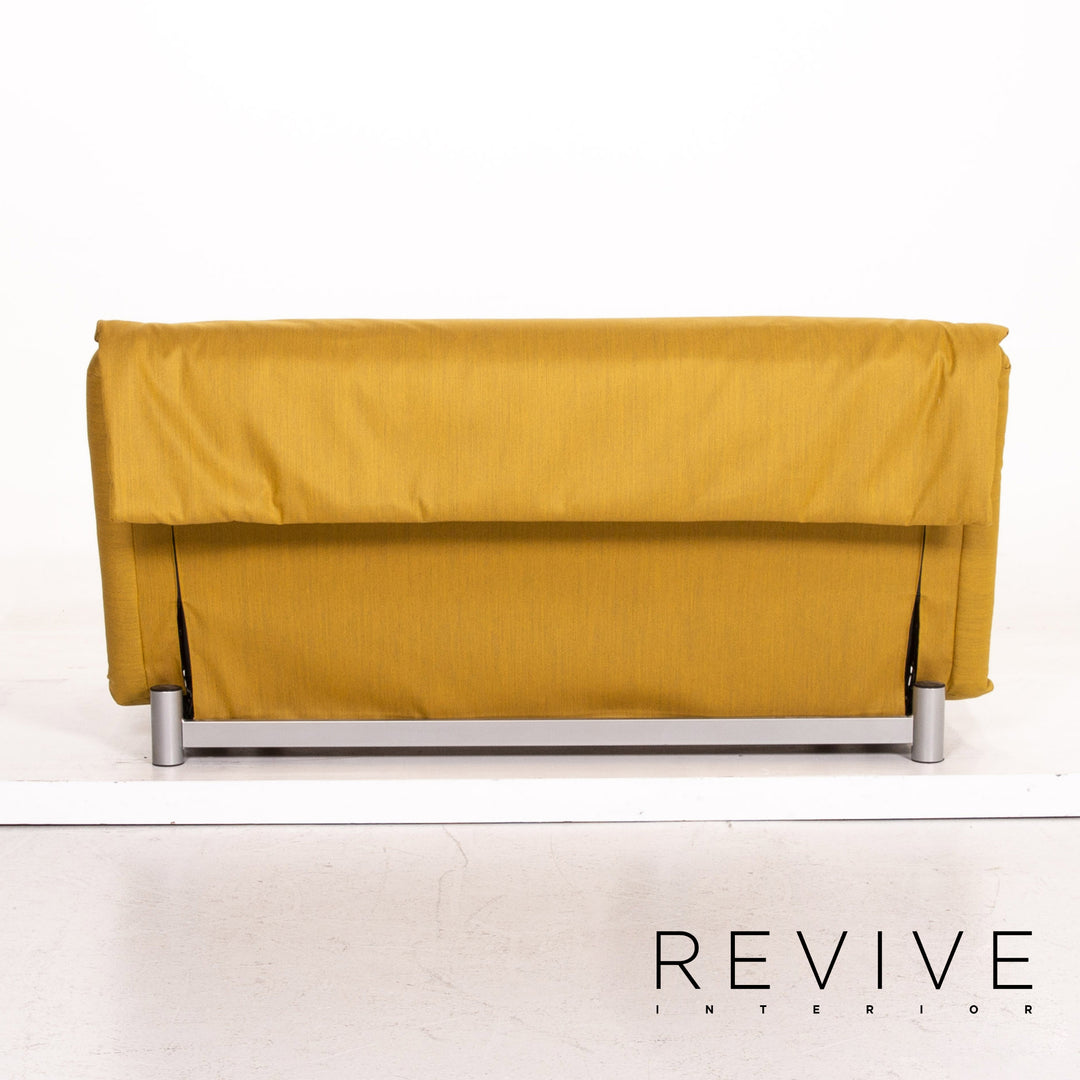 ligne roset Multy Stoff Schlafsofa Gelb Dreisitzer Sofa Schlaffunktion Couch #15246