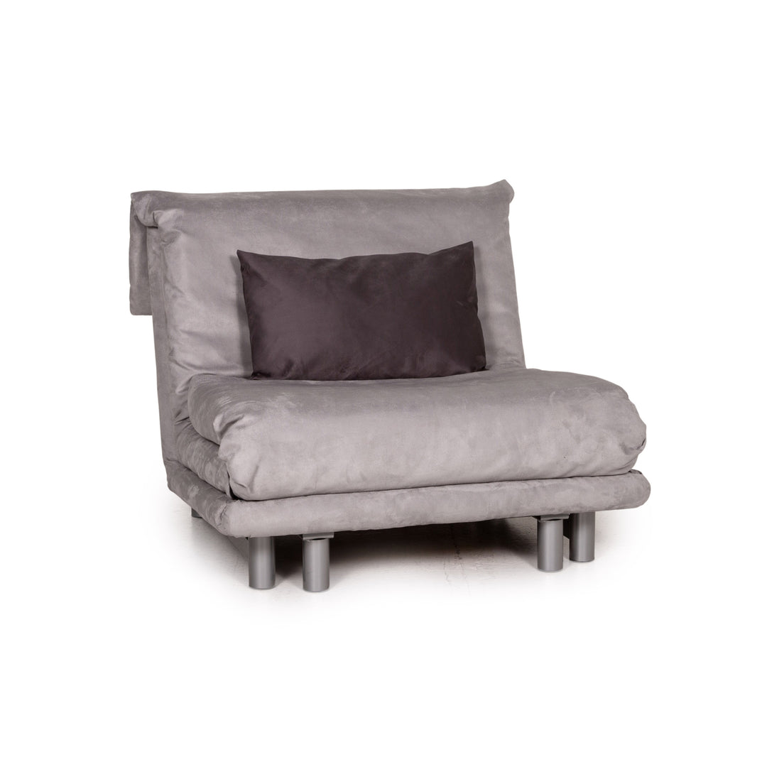 ligne roset Multy fabric armchair gray sleeping function daybed function sofa bed