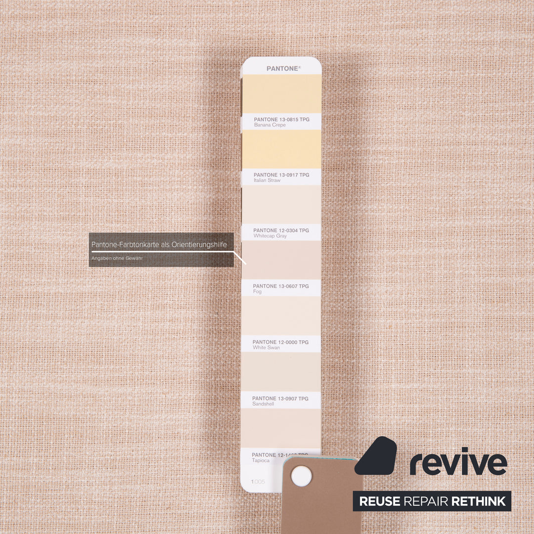 ligne roset Multy fabric sofa beige two seater sleep function