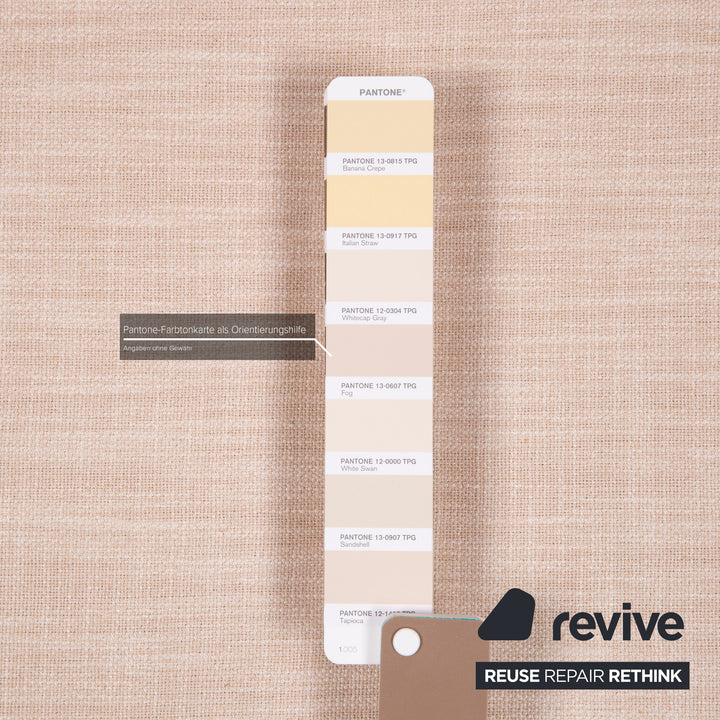 ligne roset Multy fabric sofa beige two seater sleep function