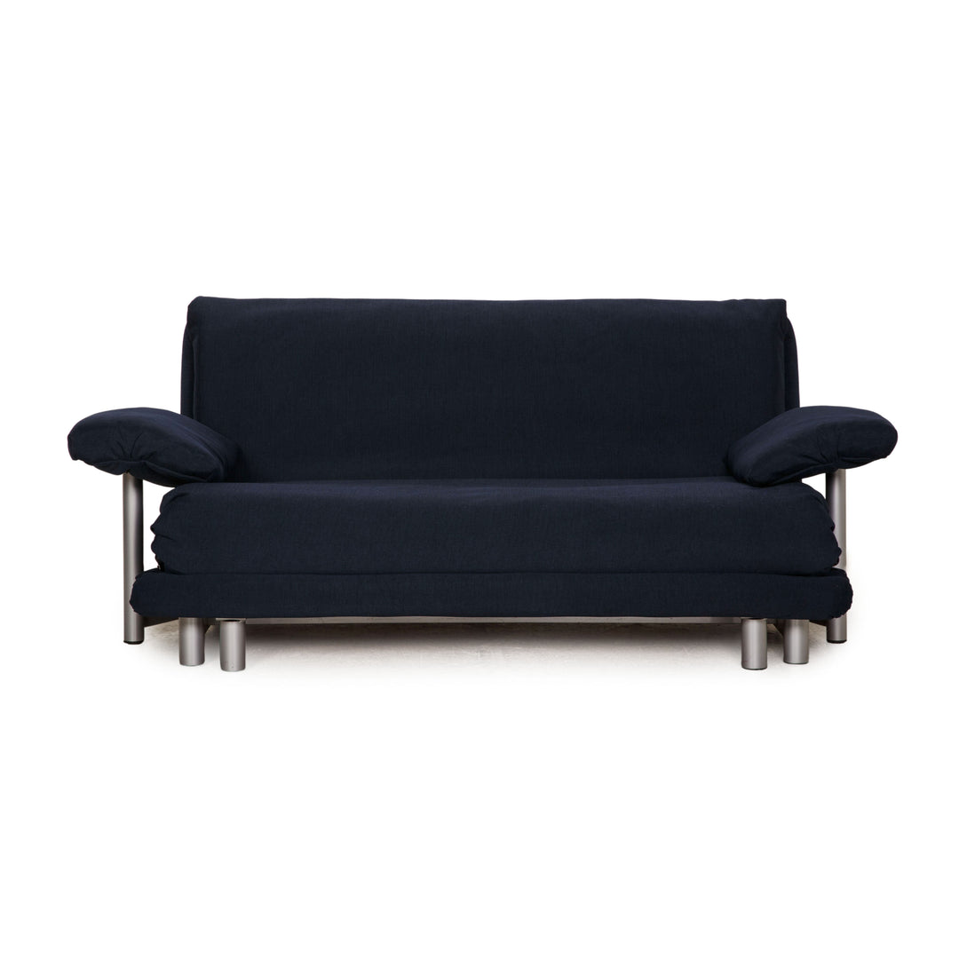 ligne roset Multy fabric sofa blue three-seater couch function sleeping function new cover