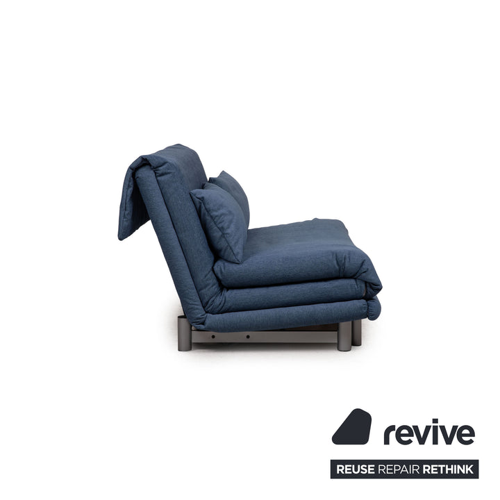 ligne roset Multy Stoff Sofa Blau Dreisitzer Schlafsofa Schlaffunktion Funktion Couch