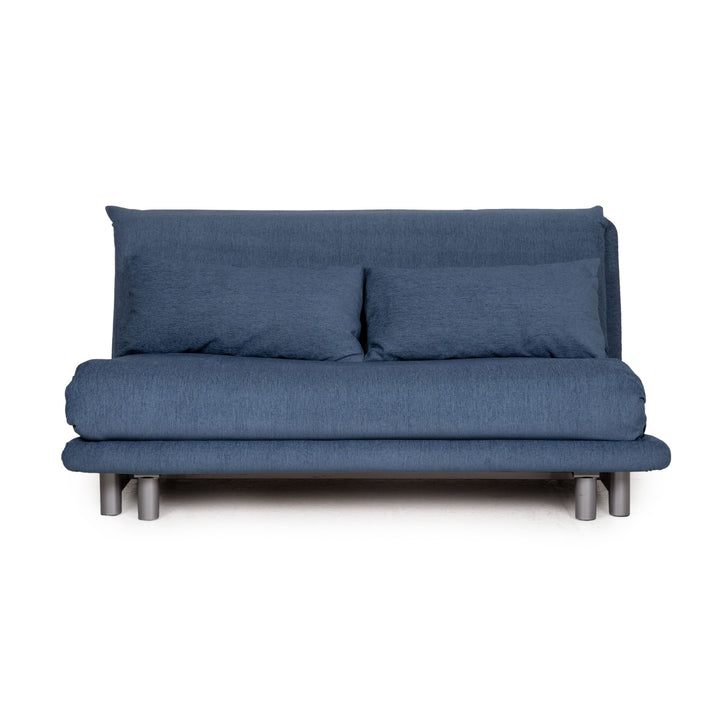 ligne roset Multy Stoff Sofa Blau Dreisitzer Schlafsofa Schlaffunktion Funktion Couch