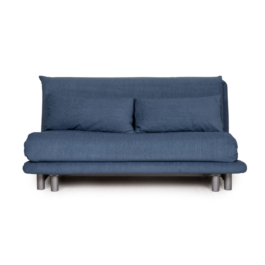 ligne roset Multy Stoff Sofa Blau Dreisitzer Schlafsofa Schlaffunktion Funktion Couch