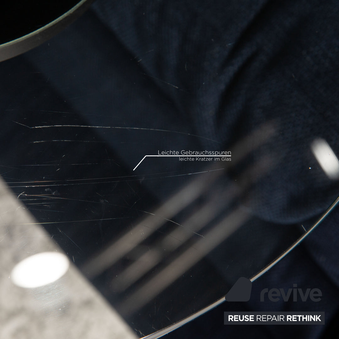 Ligne Roset Multy fabric sofa dark blue three-seater couch function sleeping function