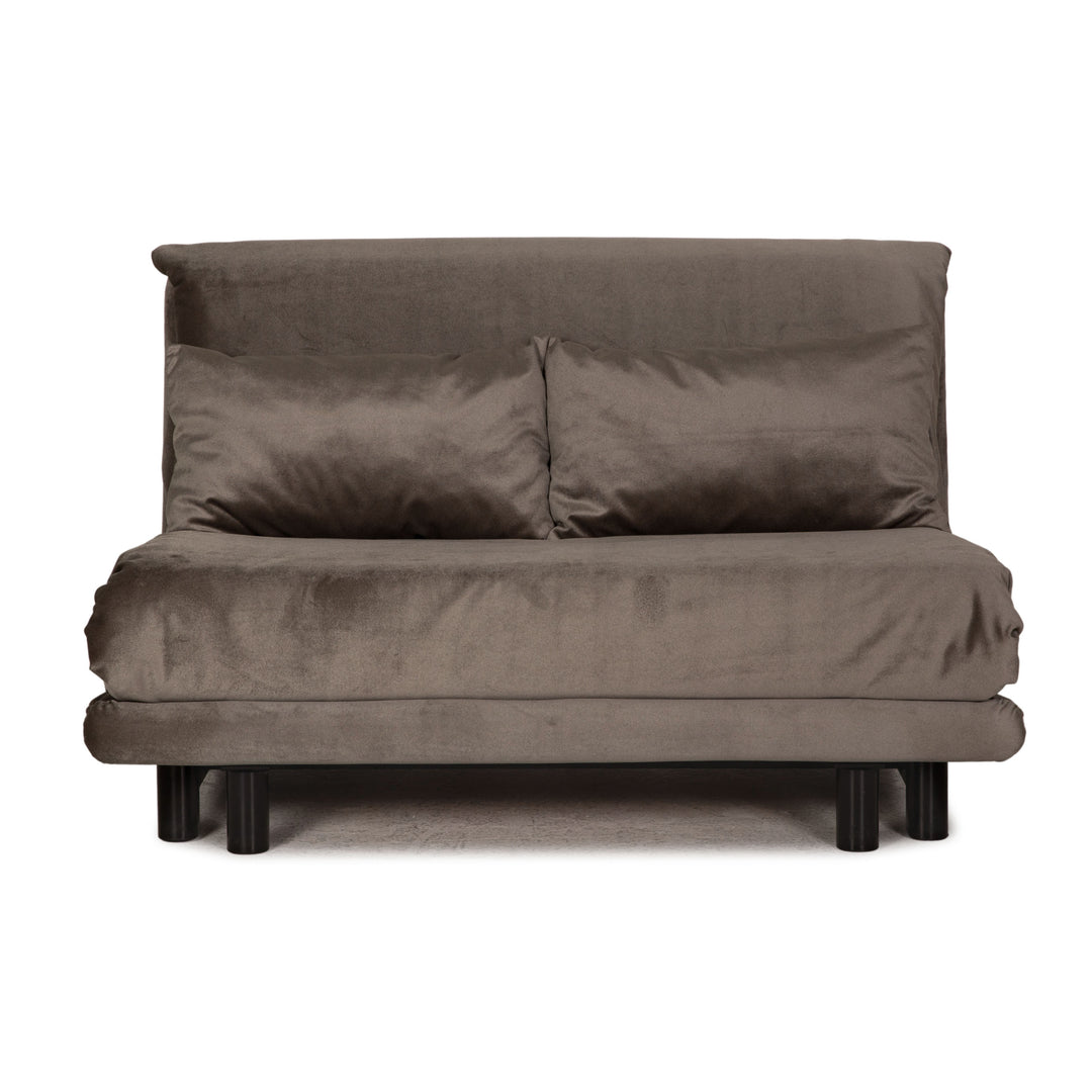 ligne roset Multy fabric sofa gray couch function sleeping function