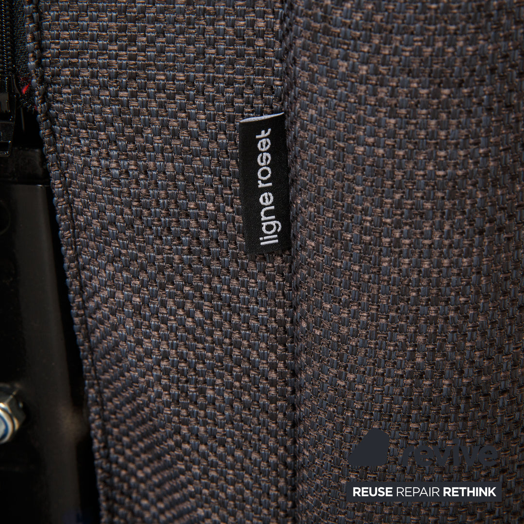 ligne roset Multy fabric sofa gray sofa three-seater function sleeping function couch