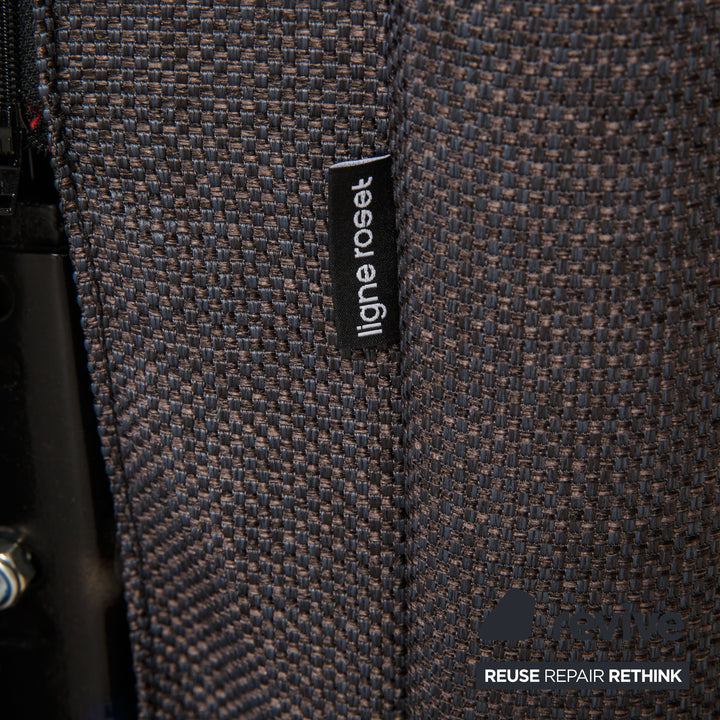 ligne roset Multy fabric sofa gray sofa three-seater function sleeping function couch