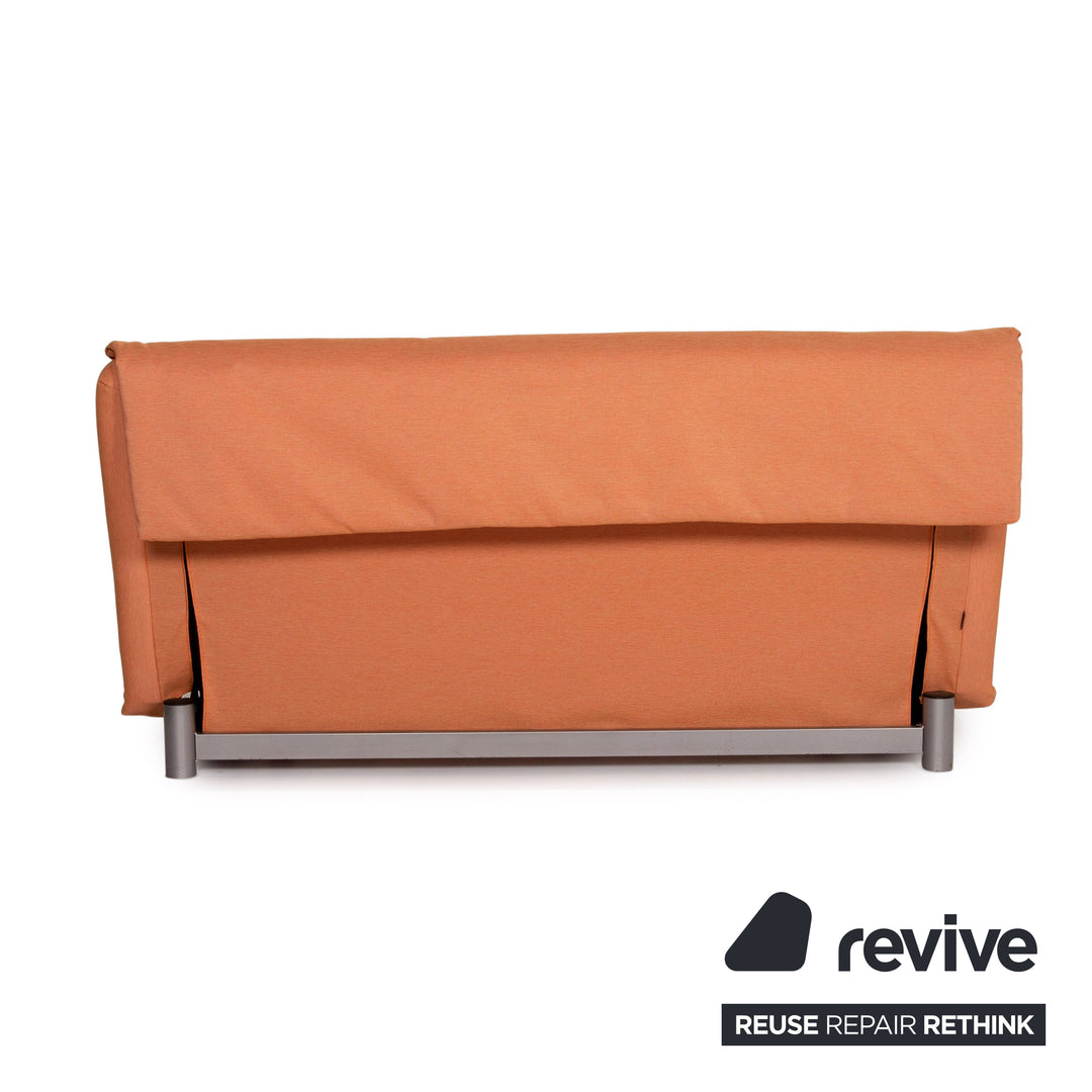 ligne roset Multy Fabric Sofa Orange Three Seater Sleeper Sofa Bed #14798